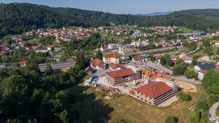 Potek izgradnje doma za starejše v Višnji Gori
