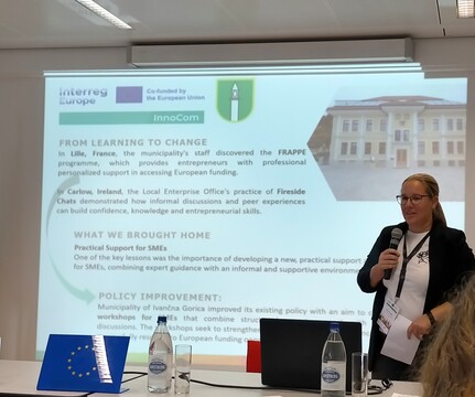 Maja Tomažič, vodja projekta InnoCom v občinski upravi