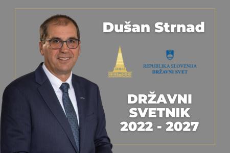 Župan Dušan Strnad ponovno izvoljen v Državni svet