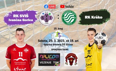SVIŠ : Krško - sobota, 25. 3. 2023 ob 19. uri